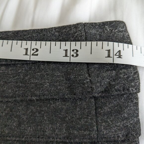 CAbi Miranda Gray Pencil Skirt Womens Size 4 Paneled Charcoal Back-Zip Stretch - Picture 15 of 16